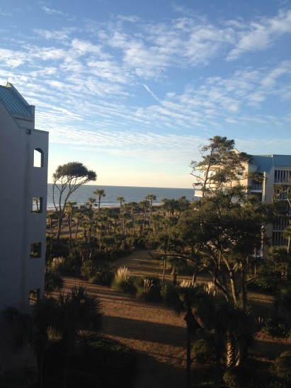 The view from our "villa" on Hilton Head
