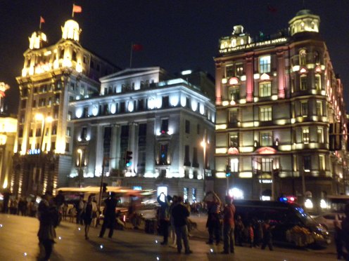 Some older Shanghai buildings along the Bund