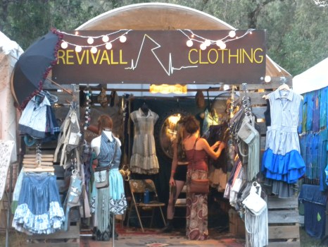 Along with music, the festival offers plenty of shopping opportunities.