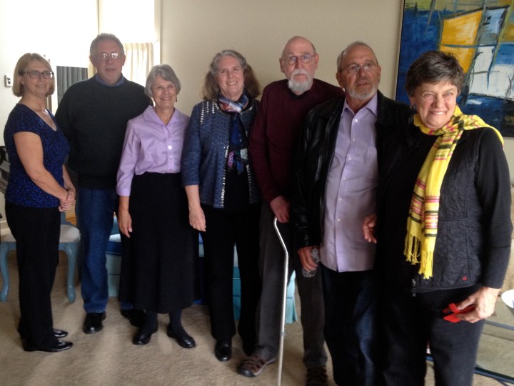 Eight Tuttle cousins, in ascending order of age: Anne, Mark, Nancy, Robin, David, Donny, and Carol