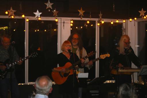 The Joann Quintana Band performing at a Langley winery