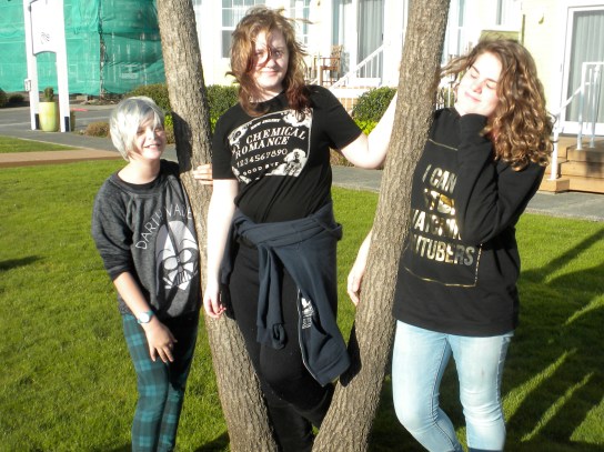 Cousins Annika, Allie, and Sophia