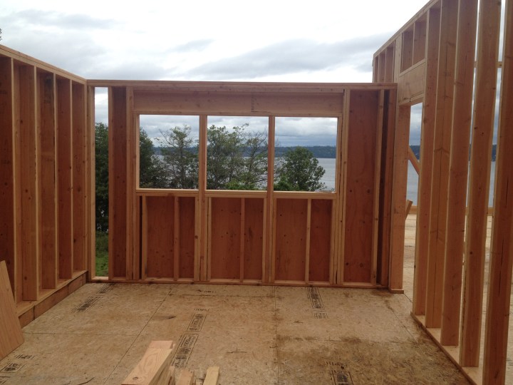 Even the storage room has a view.