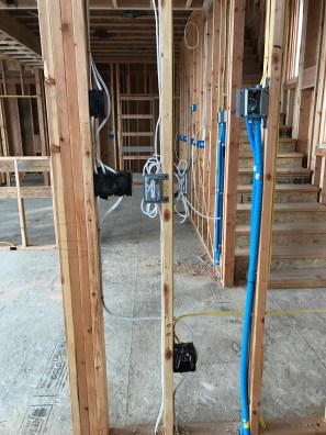 Exterior trim has been added around the windows.